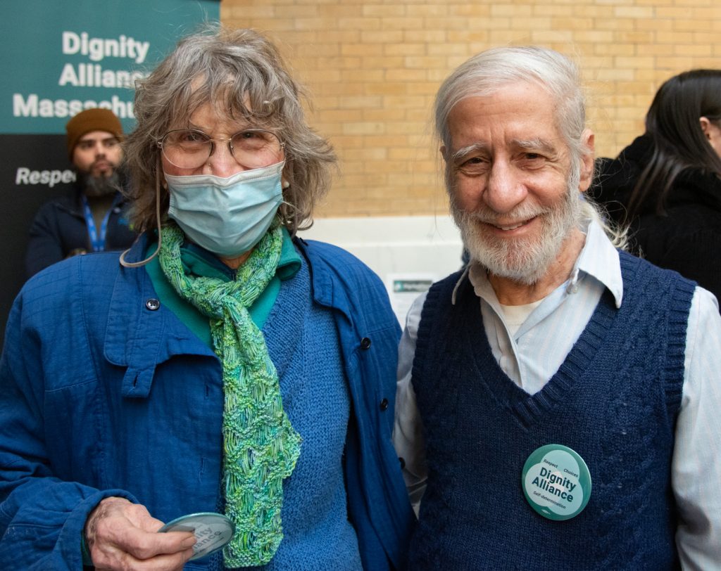 Dorothy Weitzman, Frank Baskin of Older Adult Behavioral Health Network