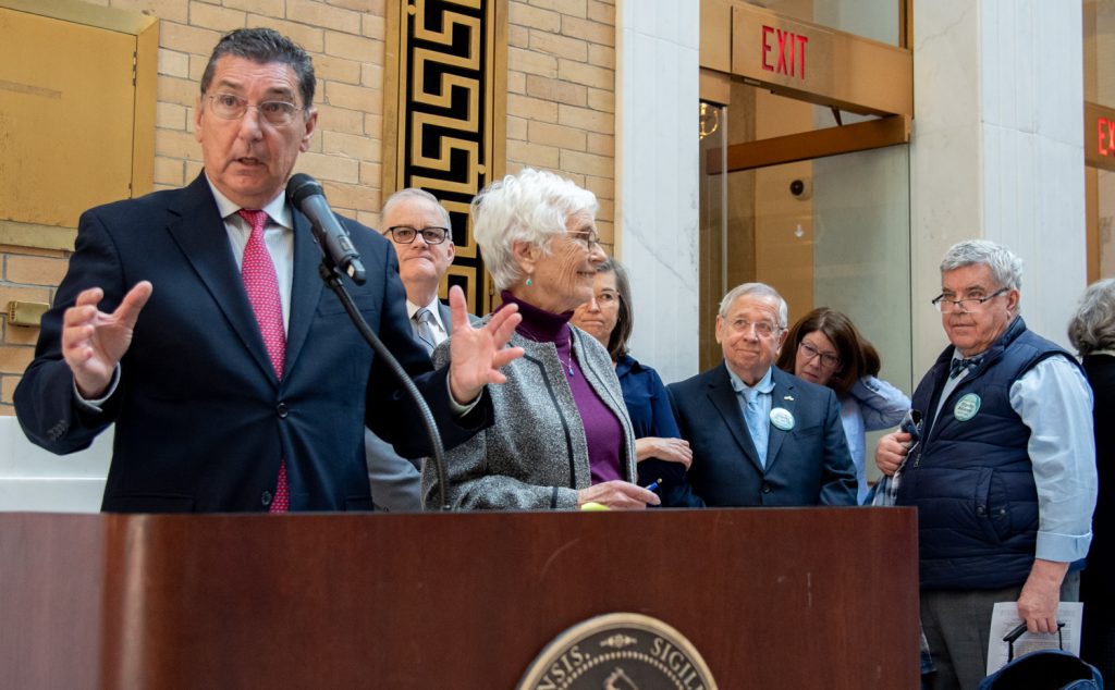 Mike Festa, Senator Patricia Jehlen