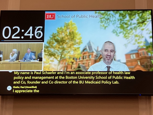 Paul Shafer PhD, Associate Professor at Boston University’s School of Public Health